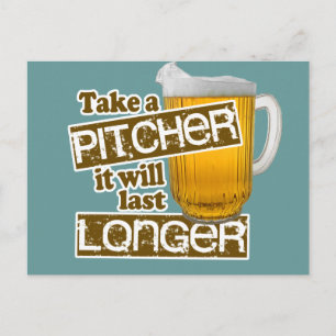 Funny Beer Drink Parody Briefkaart