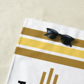 Funny Beer Drink Strandlaken (In situ)