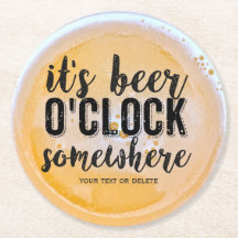 Funny Beer Drinkers  Typografie Aangepaste tekst