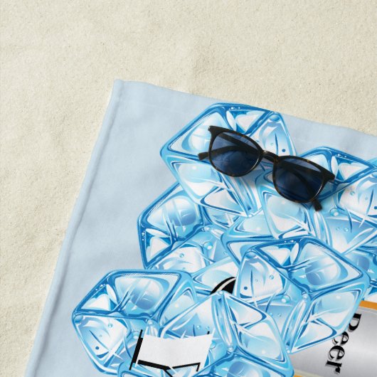 Funny Beer en Ice for Beer Lovers Strandlaken (In situ)