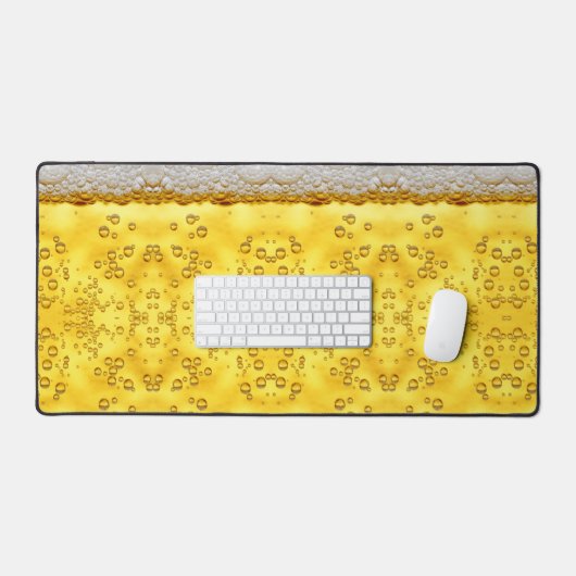 Funny Beer Foto Afbeelding Bureaumat (Keyboard & Muis)