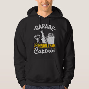 Funny Beer Garage Drinker Garage Drink Team Pet Hoodie