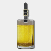 Funny Beer Glass Gepersonaliseerd Bagagelabel (Voorkant verticaal)