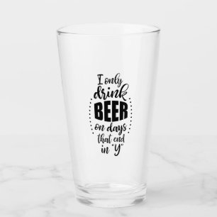 Funny Beer Glass Glas