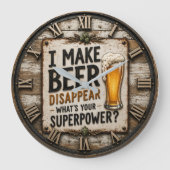 Funny Beer Grote Klok (Voorkant)
