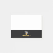 Funny Beer Hopsoloog Post-it® Notes (Voorkant)