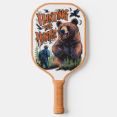 Funny Beer Hunting Pickleball Paddle (Voorkant)