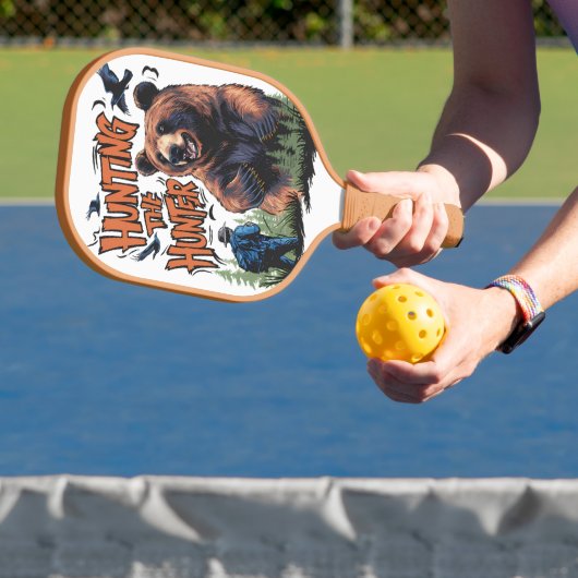 Funny Beer Hunting Pickleball Paddle (Insitu)