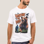 Funny Beer Hunting T-shirt (Voorkant)