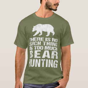 Funny Beer    HuntingBear Hunter T-shirt