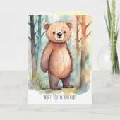 Funny Beer Jaar Verjaardag Kaart (Voorkant)