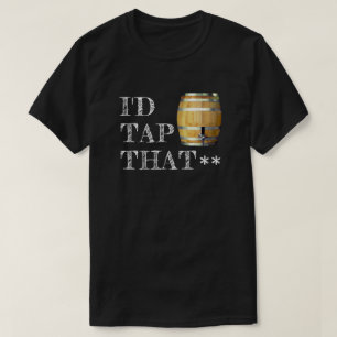 Funny Beer Keg "Ik zou dat pakken" T-shirt