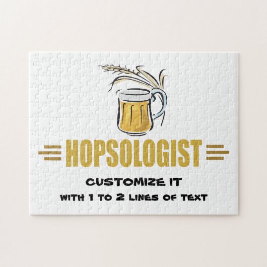 Funny Beer Legpuzzel (Horizontaal)