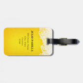 Funny Beer Lover Masculine Humor Bagagelabel (Achterkant horizontaal)