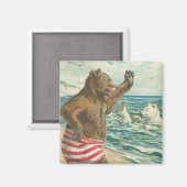 Funny Beer Magnet (Voorkant / Achterkant)