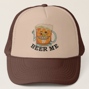 Funny Beer Me Trucker Pet