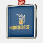 Funny Beer Metalen Ornament (Links)