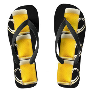 Funny Beer Mok Happy Hour Teenslippers