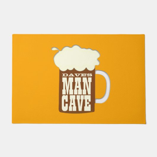 Funny Beer Mok Man Cave Deurmat (Voorkant)