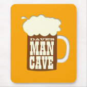 Funny Beer Mok Man Cave Muismat (Voorkant)