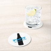 Funny Beer of Root Beer Ronde Kartonnen Onderzetter (Insitu)