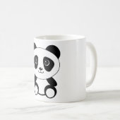 Funny beer panda beer panda koffiemok (Voorkant rechts)