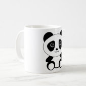 Funny beer panda beer panda koffiemok (Voorkant links)