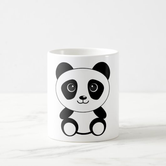 Funny beer panda beer panda koffiemok (Center)