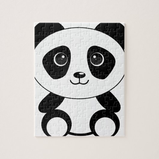 Funny beer panda beer panda legpuzzel (Verticaal)