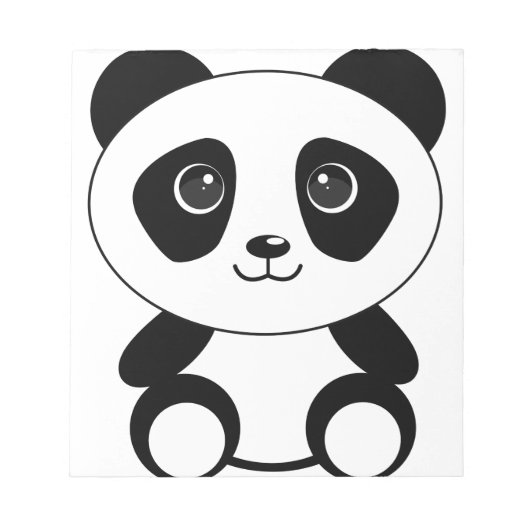 Funny beer panda beer panda notitieblok (Voorkant)