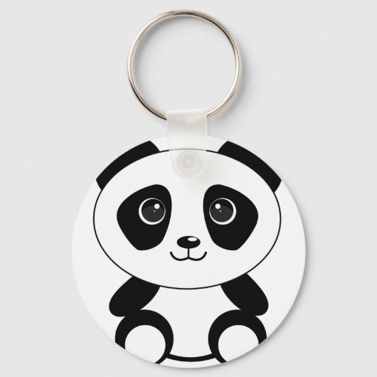 Funny beer panda beer panda sleutelhanger (Voorkant)