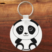 Funny beer panda beer panda sleutelhanger (Voorkant)
