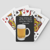 Funny Beer Playing Cards Speelkaarten (Achterkant)