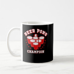 Funny Beer Pong Champion T-Shirt Koffiemok