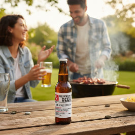 Funny Beer Prescription Persoonlijke naam Bier Etiket