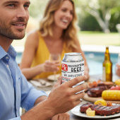 Funny Beer Prescription Persoonlijke naam Blikjeskoeler