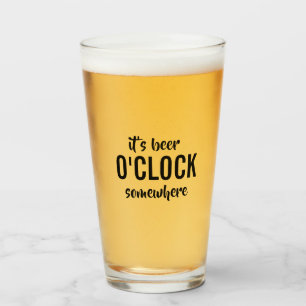 Funny beer quote glas