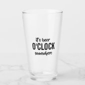 Funny beer quote glas (Voorkant)