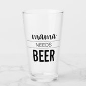 Funny beer quote glas (Voorkant)