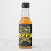 Funny Beer Quote Likeurfles Etiket (Voorkant)