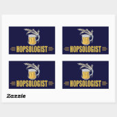 Funny Beer Rechthoekige Sticker (Vel)