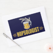 Funny Beer Rechthoekige Sticker (Envelop)