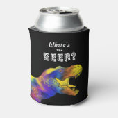 Funny Beer T-Rex Quote Blikjeskoeler (Blikje Achterkant)