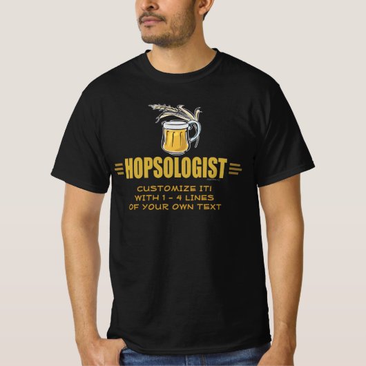 Funny Beer T-shirt (Voorkant)