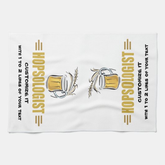 Funny Beer Theedoek (Horizontaal)