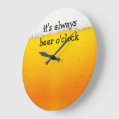 Funny Beer Theme Wall klokken (Hoek)