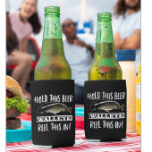 Funny Beer Walleye Vissen Pun Blikjeskoeler