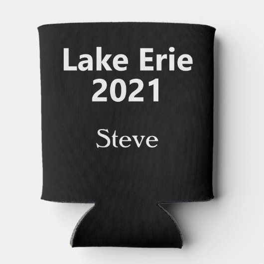 Funny Beer Walleye Vist Pun Koelbox Blikjeskoeler (Achterkant)