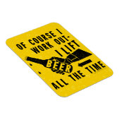 Funny Beer werkt uit Humor Golden Lager Bubbles Magneet (Rechterzijde)