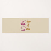 Funny Beer Yoga Poses Yogamat (Voorkant (horizontaal))